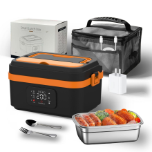 Kabellose elektrische Lunchbox, wiederaufladbarer, selbstheizender Speisenwärmer mit 16000-mAh-Akku, für Arbeit/Reisen