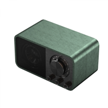 FM-radio met ontvangst, draagbare transistorradio met Bluetooth en 5W-luidspreker, oplaadbare vintage radio