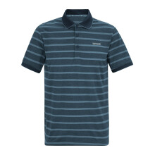 (L, Night Sky/China Blue) Regatta Mens Kildra Polo Shirt