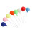 8 Ballons 1:12 Harz Garten Deko 7