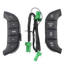 Audiobedieningsknop voor het stuurwiel van de auto, compatibel met Mitsubishi Pajero modellen 2007-2019, artikelnummers 8701A383,