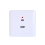 USB-wandcontactdozen Type-C USB-wandlader 18W 220V USB-aansluitingen 1