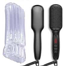 Cepillo alisador de cabello, peine alisador eléctrico, cepillo alisador de cabello, plancha alisadora de cabello, peine de cerámic