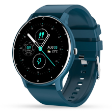 Reloj inteligente multifuncional ZL02D con pantalla táctil completa y monitor de frecuencia cardíaca.