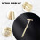 Multi-Function Small Hammer, Small Hammer, Small Hammer, 5-In-1 Hammer with Small Screwdriver 6