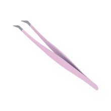 Präzise Wimpernpinzette Rostfrei