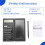 Scientific Calculators,12-Digit LCD Display Desk Calculator with Notepad, Solar and Battery Dual Power 3