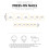 Floral False Toe Nails DIY Manicure Kit 5