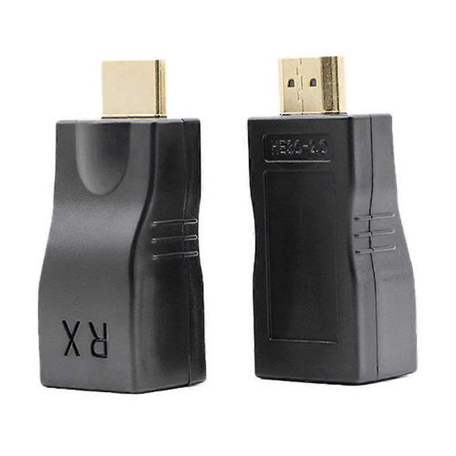 4K HDMI Extender over Cat6 LAN Adapter, 30m Range, Audio-Video Sync, Plug &amp; Play 1