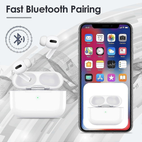 Compatible With AirPods Pro 2nd Charging Case,Wireless Charging Case Replacement for AirPod Pro Case,Support for Bluetooth Sync Button 2