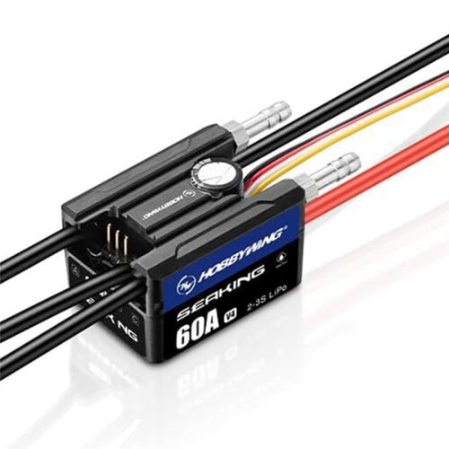 SeaKing V4 ESC Built-in BEC Brushless Electronic Speed Controller for Remote Control Boats 120A 1