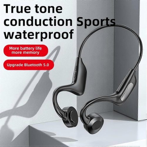 Waterproof earphones, wireless, skeleton transmission, 1