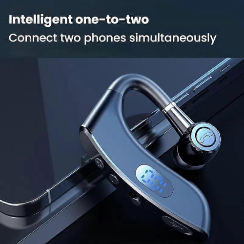 On-Ear Business Digital Display Bluetooth-øretelefon V18 1