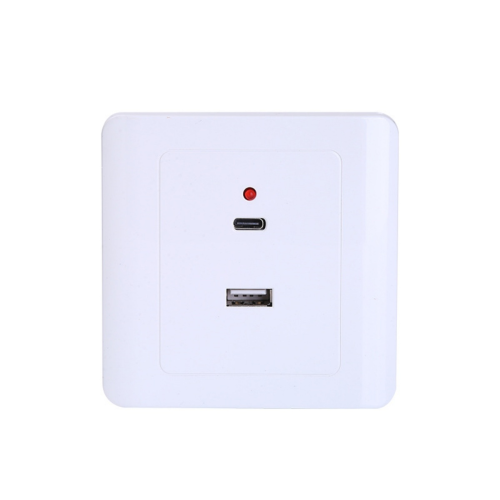 Πρίζες τοίχου USB Typec Πρίζα φορτιστή τοίχου USB 18w 220v Πρίζες USB