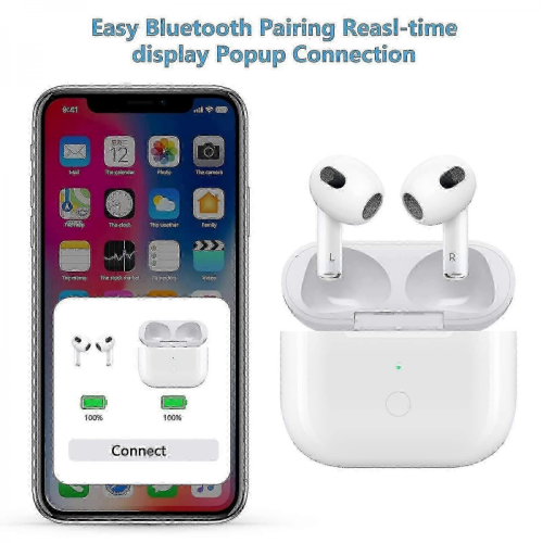 Θήκη ασύρματης φόρτισης Συμβατή με AirPods Θήκη φόρτισης 3ης γενιάς με γρήγορη φ 1