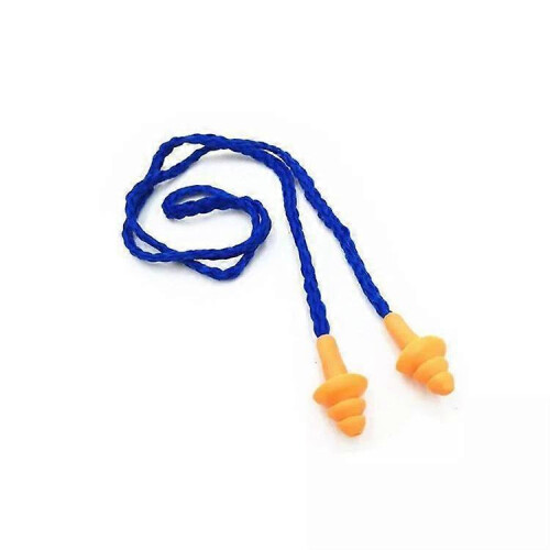 Swimming Earplugs Diving Wired Earplugs Comfortable Soft Silicone Earplugs 10pcs 2