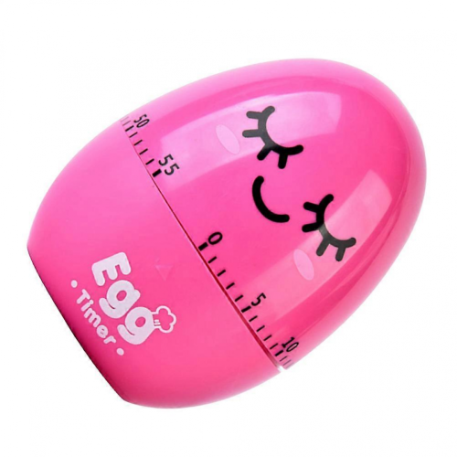 Kitchen Timer Unique Egg Shape Mechanical Drive Countdown Timer For Home Users And Teachers 1Pcs 2