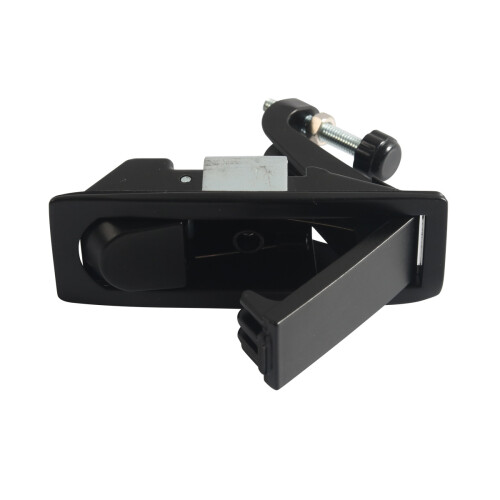 (Silver) Adjustable Lever Hand-Operated Non-Locking Compression Latch with Raised Trigger 2