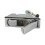 (Silver) Adjustable Lever Hand-Operated Non-Locking Compression Latch with Raised Trigger 5