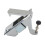 (Silver) Adjustable Lever Hand-Operated Non-Locking Compression Latch with Raised Trigger 7