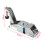 (Silver) Adjustable Lever Hand-Operated Non-Locking Compression Latch with Raised Trigger 10