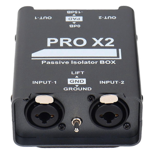 2-Way Audio Isolator, XLR 6.5, Permalloy Isolator