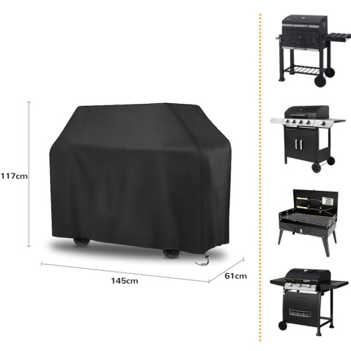 Heavy Duty Waterproof BBQ Grill Cover 1