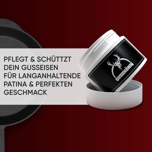 (250 ml) GUSSKÃ–NIG Gusseisen Pflegepaste 2