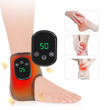 2x 2025 Emsense Massaggiatore plantare wireless portatile con triplo metodo, 3 modalità di vibrazione e fascia riscaldante per cav