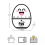 Kitchen Timer Unique Egg Shape Mechanical Drive Countdown Timer For Home Users And Teachers 1Pcs 4