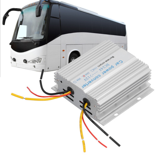 DC-DC Wandler 24V auf 12V 20A Metall
