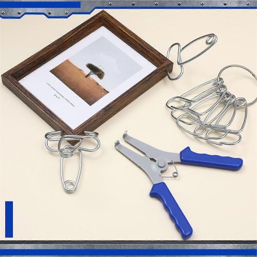 Miter Spring Clamps Kit 20 Miter Clamps with Spring Loaded Pliers 1