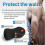 (black) Neo Cushion for Low Back Pain Relief with Memory Foam 3