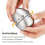 For 2024 Stainless Steel Kitchen Timer: 60-Minute Waterproof Timer for Cooking and Baking, Egg Timer for Precision Timing 2