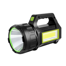 Akumulatorowa latarka kempingowa LED, 1000 lm, 5 trybów świecenia, powerbank 2400 mAh, wodoodporność IPX4, idealna latarka na hura