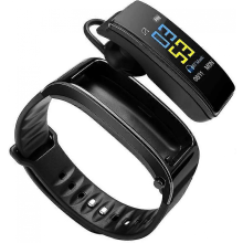 Inteligentna bransoletka 2 w 1, zestaw słuchawkowy Bluetooth, wodoodporny zegarek, bezprzewodowe słuchawki