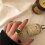Open Finger Ring Width French Vintage Ring Women'S Ring 5