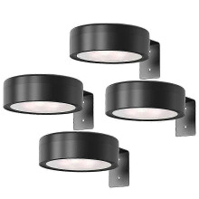 4 Lampade per Quadri a LED Regolabili per Dipinti e Foto, Illuminazione per Pareti, Luce Bianca Calda, Set da 4