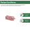 (Pink) 50-Char Zipper Pencil Case - Polyester, Lightweight, Solid Color 1