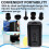 Electric Vacuum Pump Portable Wireless Air Pump Wireless Compressor Inflation Multi-Function Air Pump 6