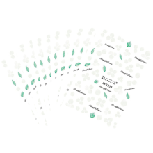 Adesivos para unhas, autoadesivos para fácil aplicação, design floral colorido, material seguro e ecológico, design 3D resistente e durável.