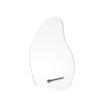 Expositor versátil para nail art, prático painel de acrílico transparente, fácil de instalar, ideal para salões de beleza, escolas e uso