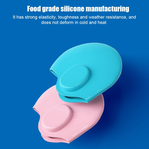 Bademütze Silikon 3D Gehörschutz