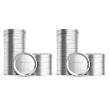 200Pcs 70mm Regular Mouth Canning Lids for ,Jars Split -Type Metal Mason Jar Lids for Canning,for Regular Mouth Jars