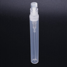 250Pcs / Lot 5Ml Leere Transparente Kunststoff-SprüHflasche Make- ParfüM Zerstäuber Nachfüllflasche