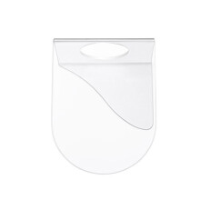 Paletă pentru artiști cu barieră transparentă din plastic, protecție respiratorie pentru amestecarea lichidelor și cremelor, flexibilă și