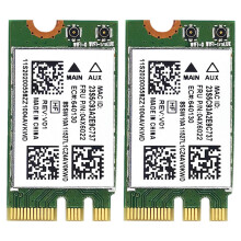 2X QCNFA335 Wireless-Netzwerkkarte, NGFF M2-Schnittstelle 4.0 -Support-System