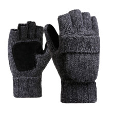 Fingerlose Handschuhe Wolle
