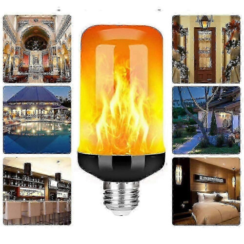 (2Pcs) Lâmpada LED Efeito Chama 4 Modos com Função Flicker Realista, Sensor de Gravidade, para Lanternas e Decoração 2
