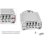 Combination Padlock, Mechanical Combination Lock for Lockers,(Silver) 4